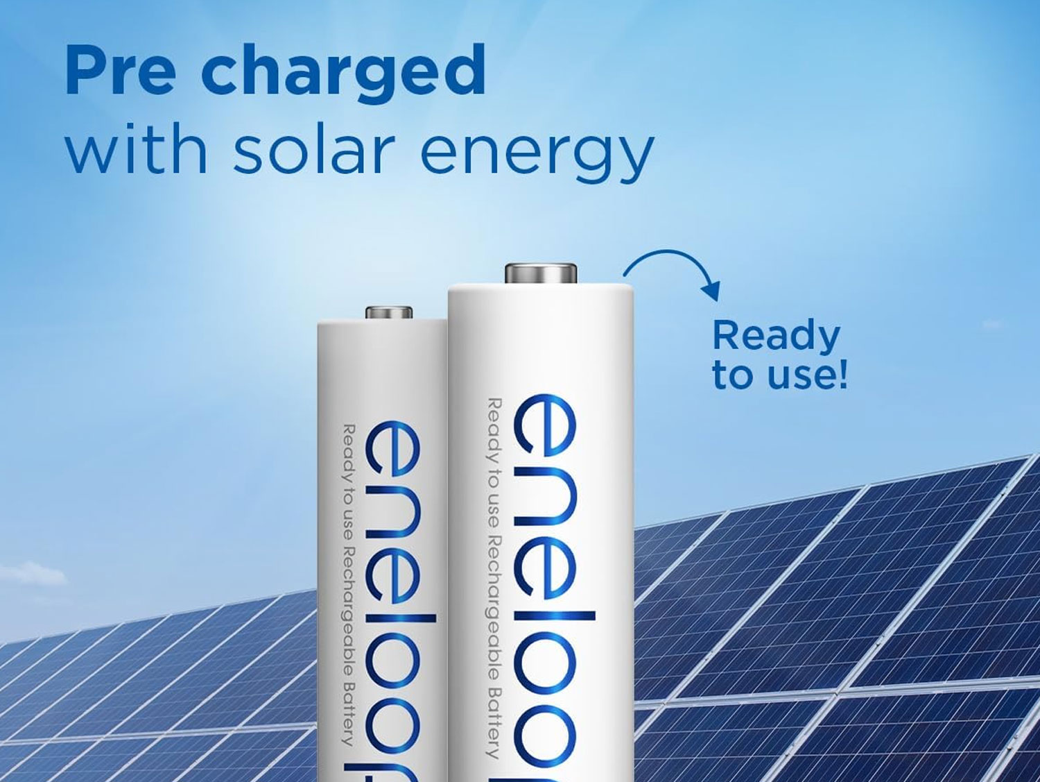 Panasonic Eneloop AA Rechargeable Ni-MH Batteries