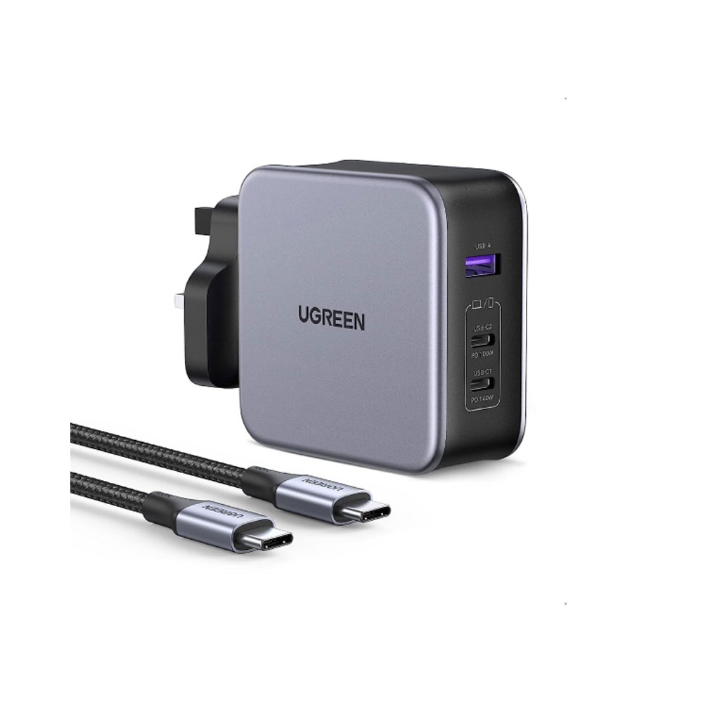 Ugreen Nexode 3-Port PD Gan Fast Charger C-C 140W