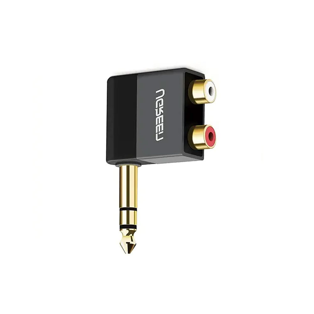 Ugreen 6.35mm Male to 2RCA Female Adapter