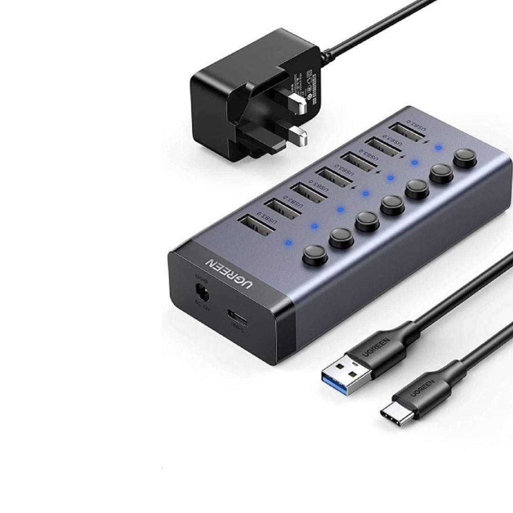 Ugreen USB-C To 7- Port USB 3.0 Hub