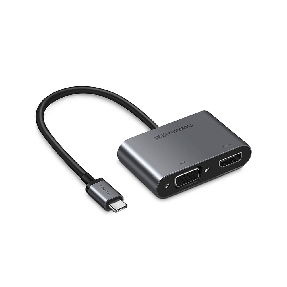 Ugreen 4-in-1 USB-C - HDMI / VGA / USB-A 3.0 / USB-C PD adapter