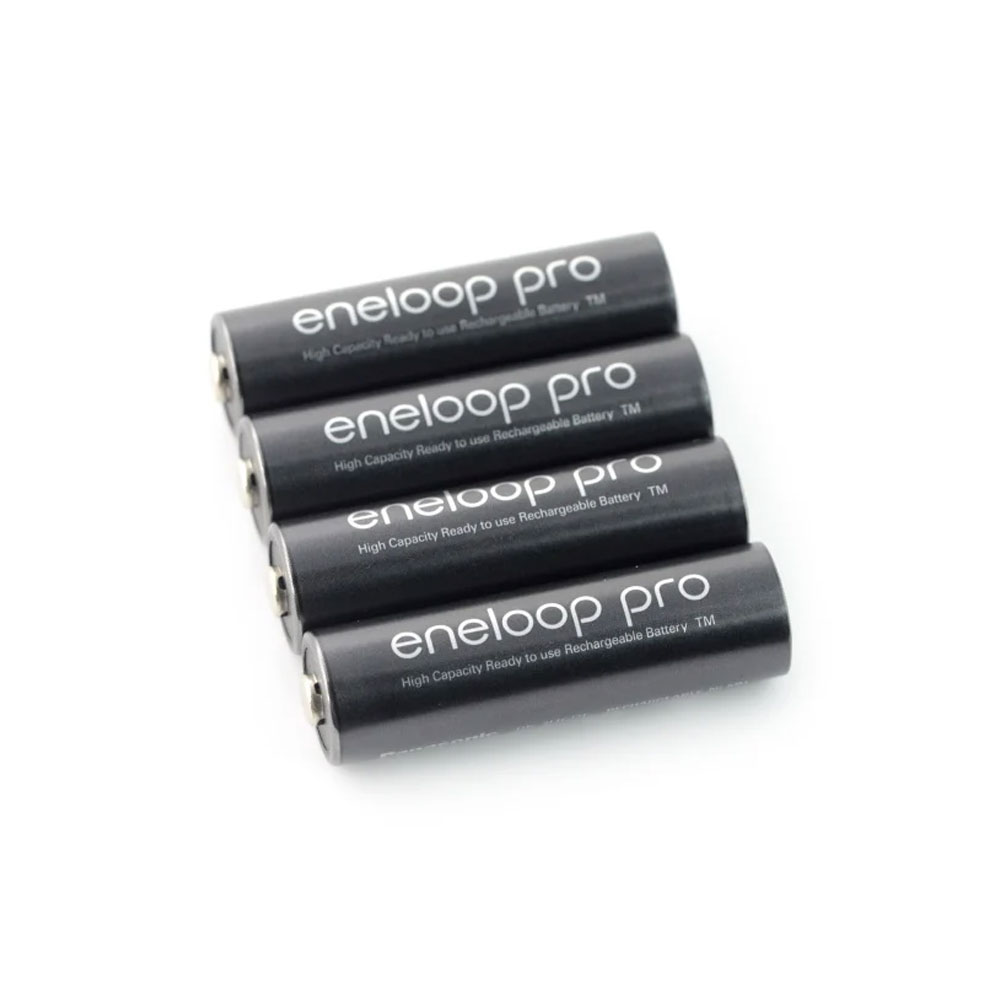 Panasonic eneloop pro AA Rechargeable NiMH Batteries (1.2V, 2550mAh)