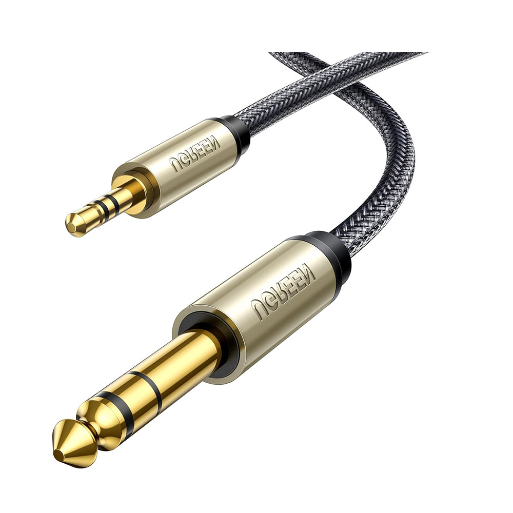 Ugreen 3.5mm Male To 6.35 Male Stereo Audio Cable 1M