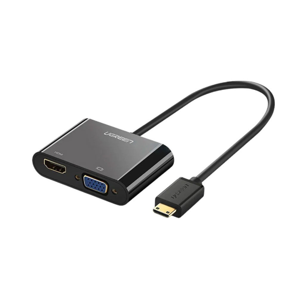 Ugreen HDMI To VGA + HDMI + 3.5mm Converter