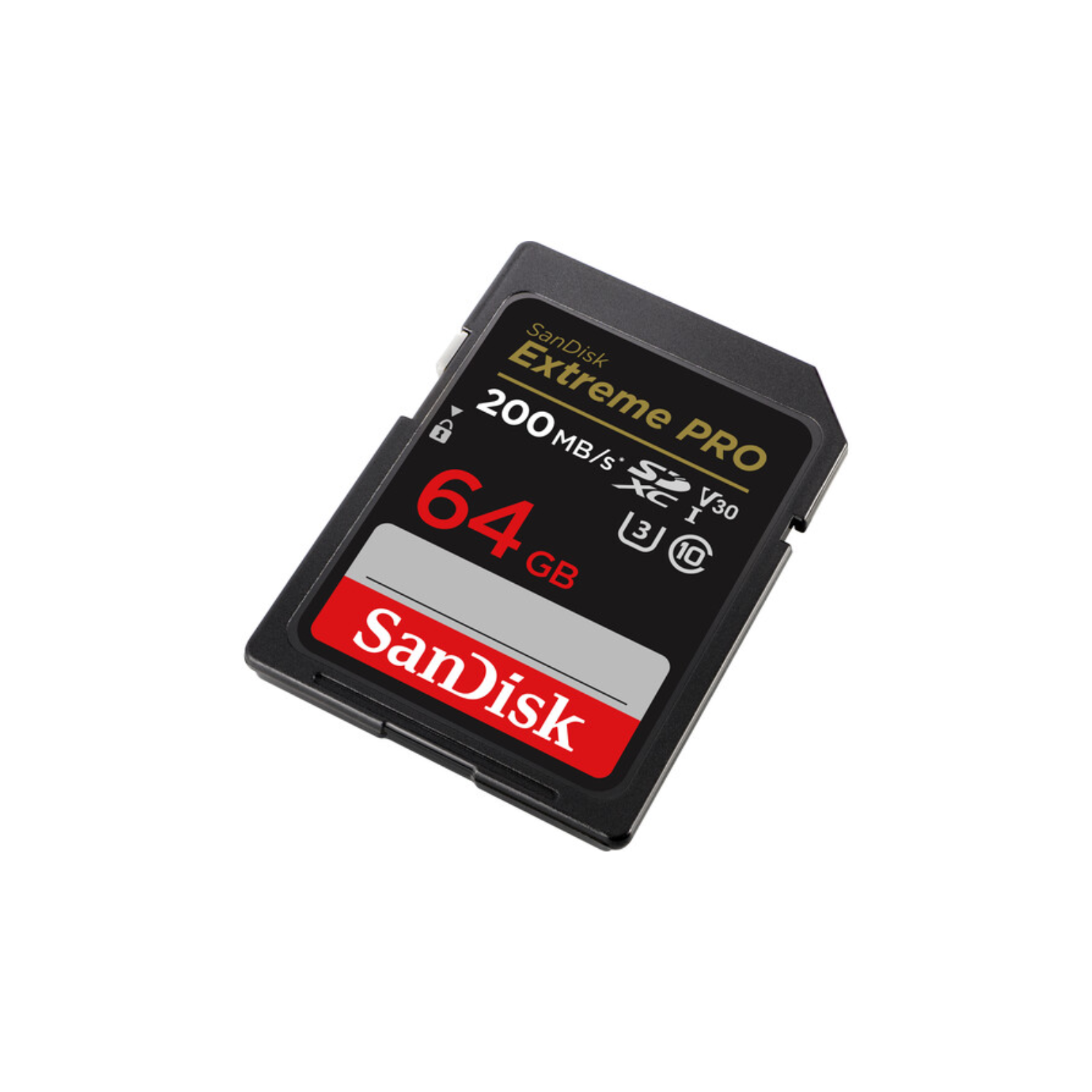 SanDisk 64GB Extreme PRO UHS-I SDXC 200 MB/s Memory Card