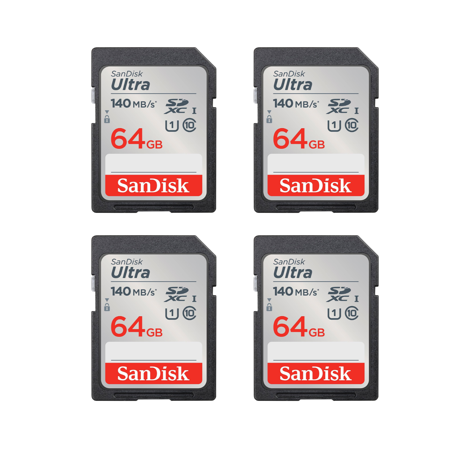 SanDisk 64GB Ultra UHS-I SDXC 140 MB/s Memory Card