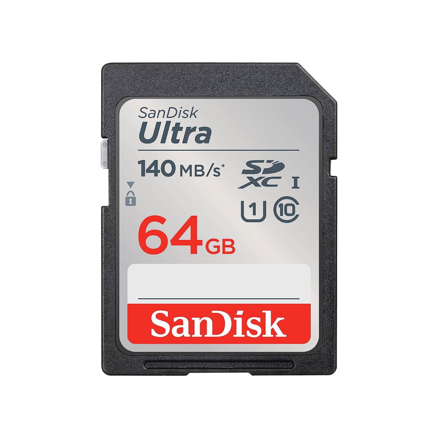 SanDisk 64GB Ultra UHS-I SDXC 140 MB/s Memory Card