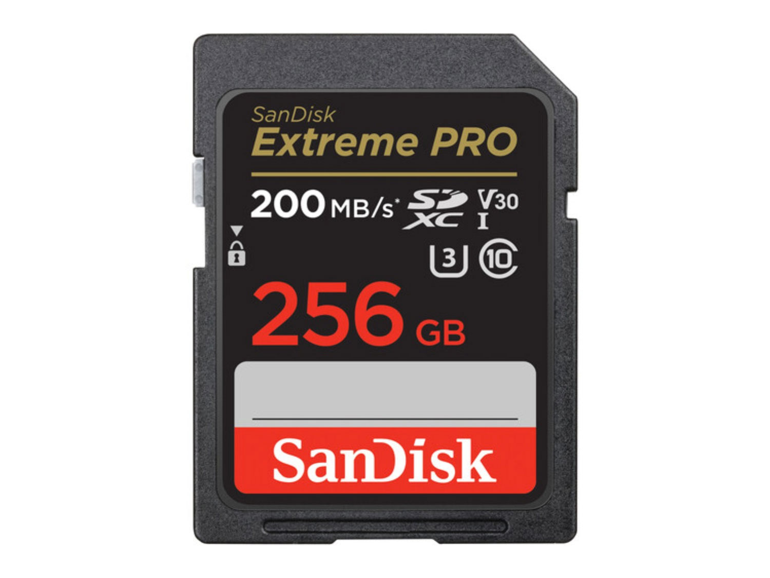 SanDisk 256GB Extreme PRO UHS-I SDXC 200 MB/s Memory Card