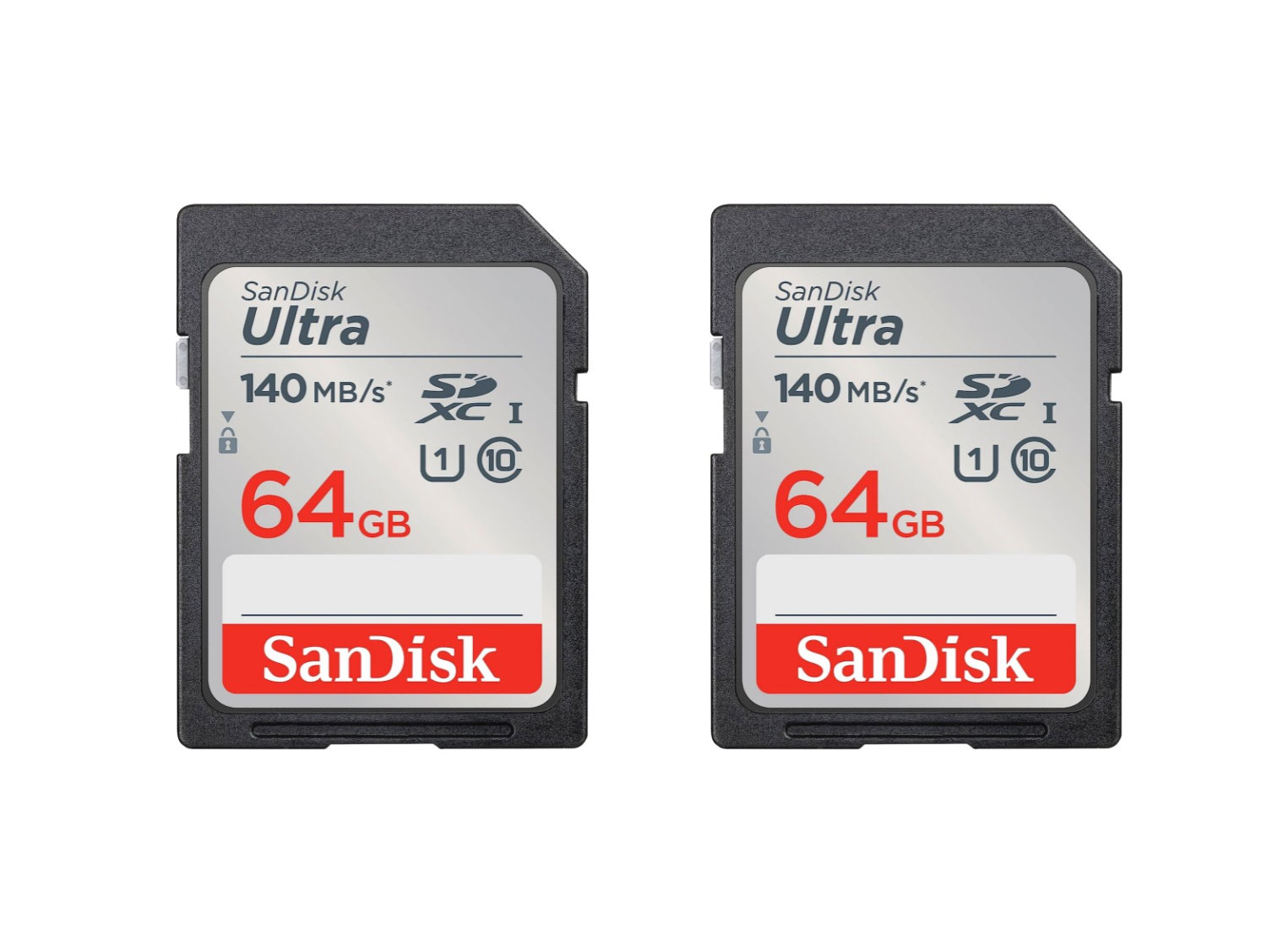 SanDisk 64GB Ultra UHS-I SDXC 140 MB/s Memory Card